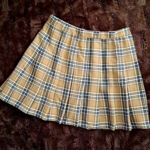 Wild Fable Plaid Tan Skirt - M